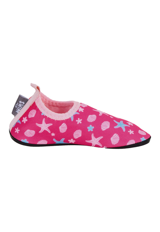 Sterntaler Aquaschuhe Kinder in Magenta mit Seestern Print 2025