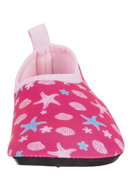 Sterntaler Aquaschuhe Kinder in Magenta mit Seestern Print 2025