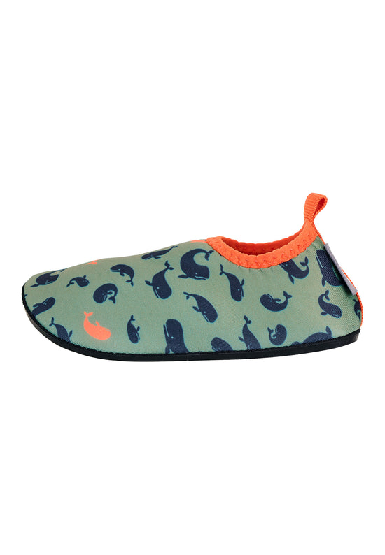 Sterntaler Aquaschuhe Kinder in Grün mit Motiv Wale Outlet