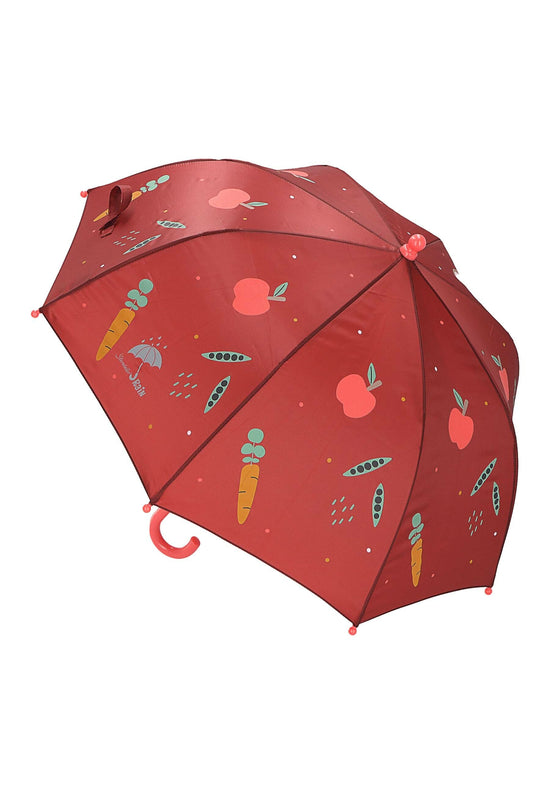 Sterntaler Kinder Regenschirm Esel Emmily in Dunkelrot Schlussverkauf
