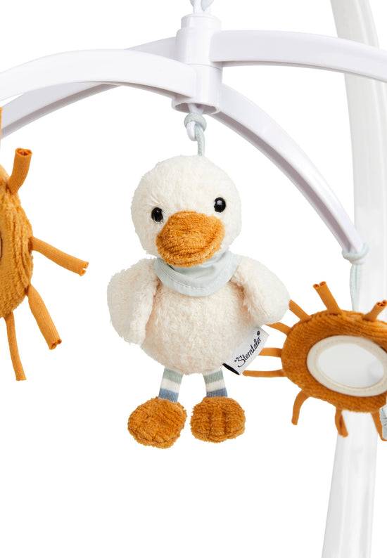 Sterntaler Mobile Ente Edda mit Spielwerk und weißem Gestänge Saisonschlussverkauf