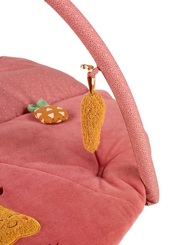 Sterntaler Spielbogen Esel Emmily Hellrot, Krabbeldecke rund Black Friday