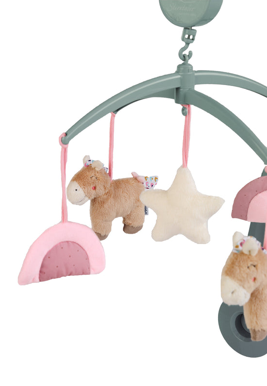 Sterntaler Mobile Pony Pauline mit abnehmbaren Figuren, Bunt Weihnachtsangebot