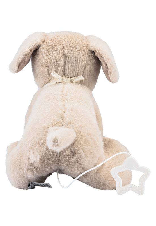 Sterntaler Spieluhr Hund Lucky in graubeige, groß Valentinstagsangebot