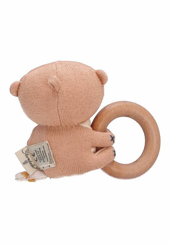 Sterntaler Holz-Greifling Otter Otti in Hellbraun, 13 cm Große Rabatte