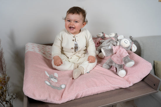 Sterntaler Wickelauflagenbezug Esel Emmi Girl in rosa Begrenzte Freigabe