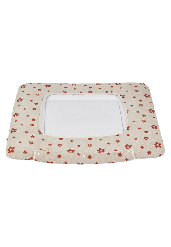Sterntaler Wickelauflagenbezug Bauernhof mit Motiv Blumen Neueste Stile
