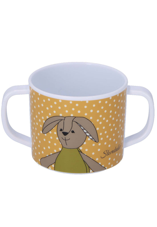 Sterntaler Henkeltasse + Trinkaufsatz Elefant Eddy+Hase Happy Nur für heute