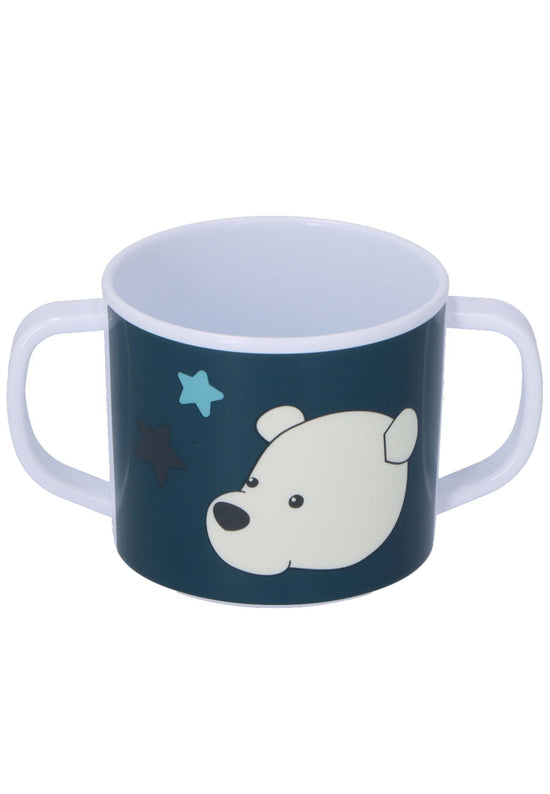 Sterntaler Henkeltasse mit Trinkaufsatz Eisbär Elia, türkis Bis zu 55% Rabatt
