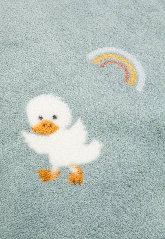 Sterntaler Babydecke mit Motiv Ente Edda in steingrün 50% Rabatt für begrenzte Zeit