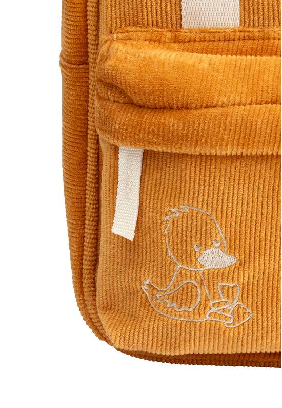 Sterntaler Kinderrucksack mit Motiv Ente Edda in goldbraun, 6,5L Fabrikverkauf