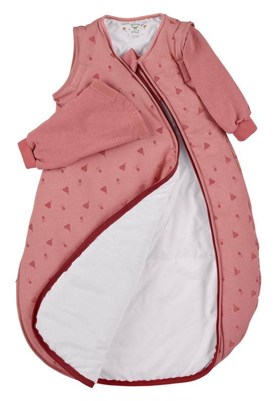 Sterntaler Schlafsack mit Ärmeln 90cm Esel Emmily, Mittelrot Bestseller