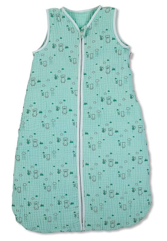 Sterntaler Musselin-Schlafsack Ben in Türkis, 1,00 TOG