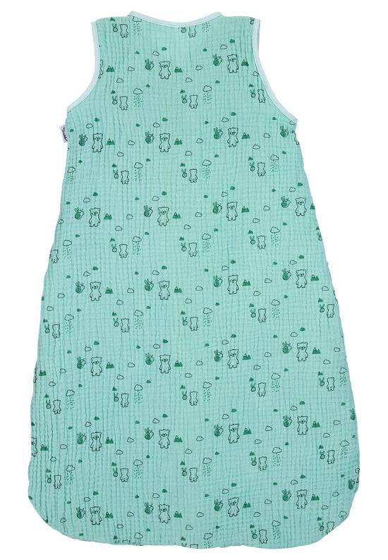Sterntaler Musselin-Schlafsack Ben in Türkis, 1,00 TOG 50% Rabatt mit kostenlosem Versand