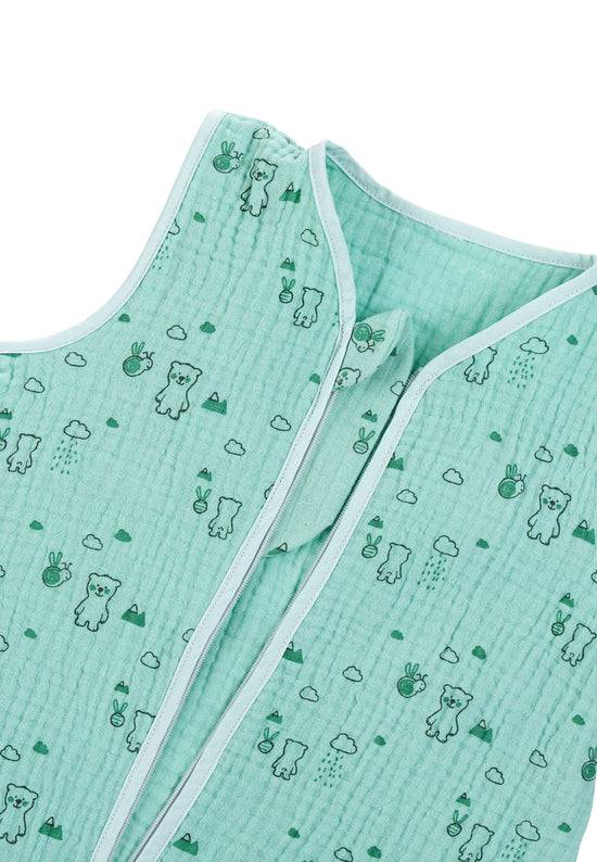 Sterntaler Musselin-Schlafsack Ben in Türkis, 1,00 TOG 50% Rabatt mit kostenlosem Versand