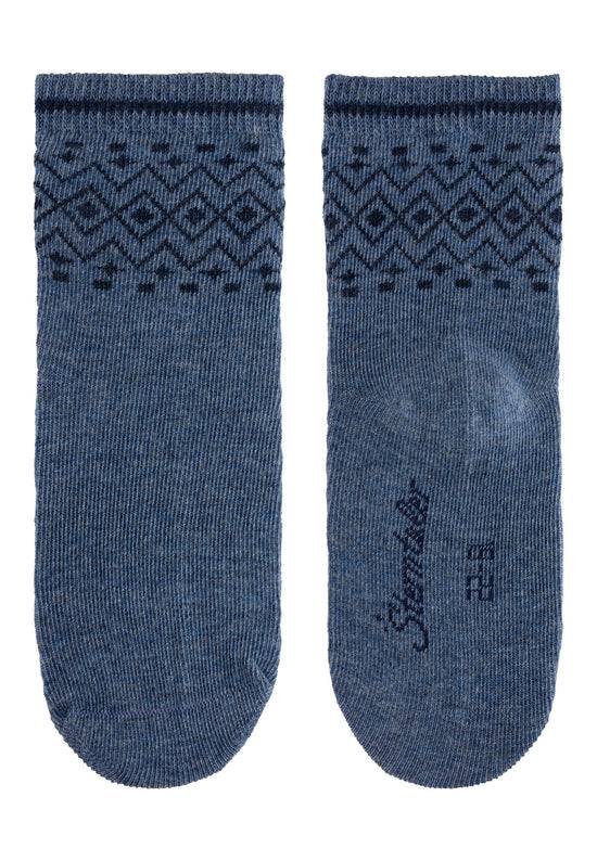 Sterntaler Socken 3er Pack Norweger-, Rippenmuster und Eisbär Im Verkauf