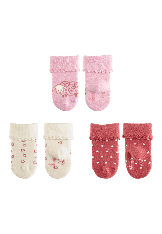 Sterntaler Baby Socken 3er Set Schaf, Herzen und Punkte Angebote