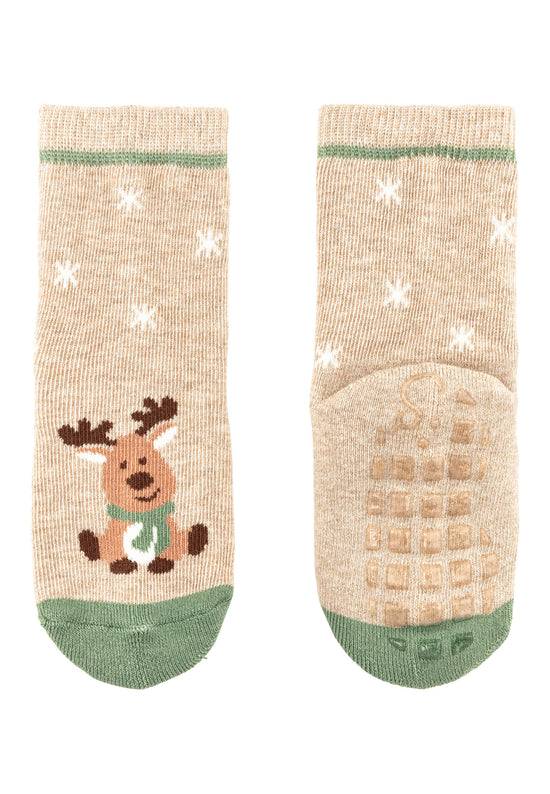 Sterntaler ABS Socken Weihnachten im 2er-Pack, Innenfrottee Limitierter Zeitrabatt