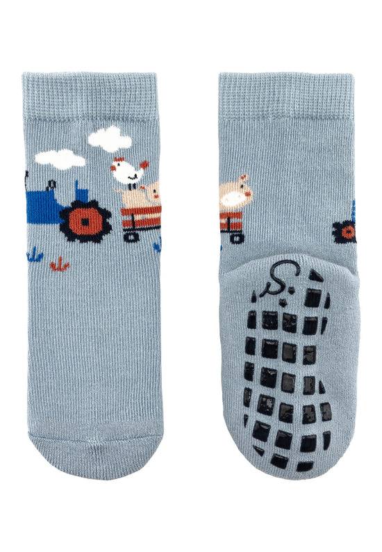 Sterntaler ABS Socken Traktor im 2er-Pack mit rutschfeste Sohle Rabatt