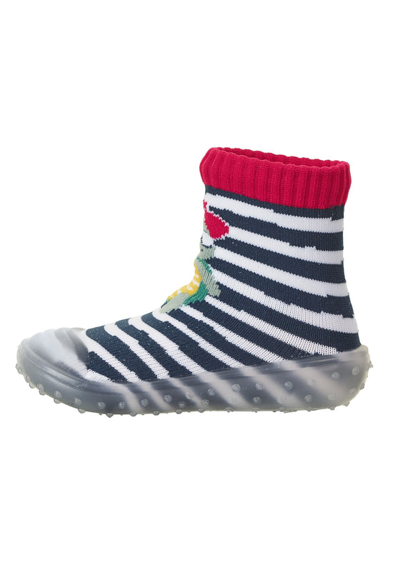 Sterntaler Adventure-Socks Schildkröte in Marine mit Ringel Online Shopping