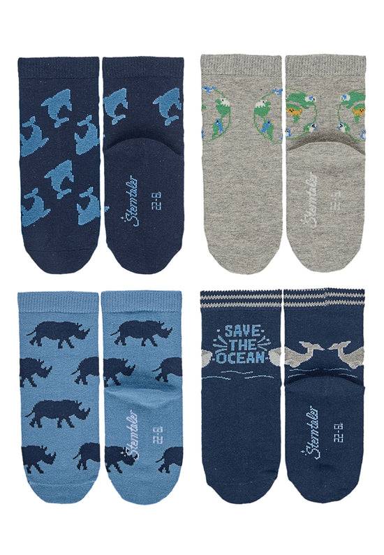 Sterntaler Kindersocken 7er-Box Jungen in Marine Preisnachlass