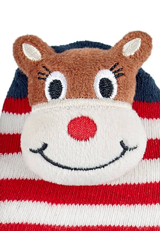 Sterntaler Baby Rasselsocken geringelt mit Motiv Weihnachten Exklusive Angebote