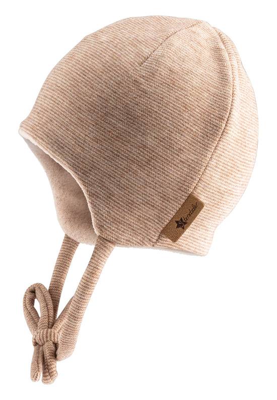 Sterntaler Beanie in Melangeoptik-Optik mit Bindeband, gefüttert Tägliche Deals