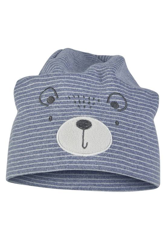 Sterntaler Beanie bedruckt mit Motiv Bär Super Sparpreis