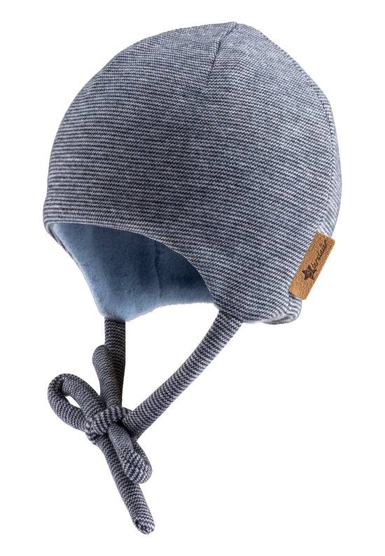 Sterntaler Beanie in Melange-Optik mit Streifendruck JETZT KAUFEN