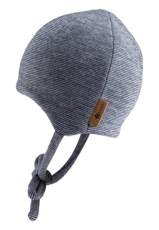 Sterntaler Beanie in Melange-Optik mit Streifendruck JETZT KAUFEN