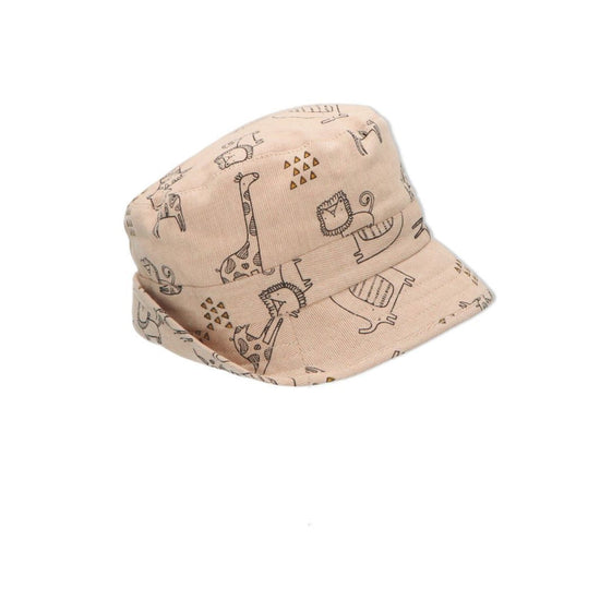 Sterntaler Fischerhut mit süßen Safari-Motiven in Beige Bis zu 65% Rabatt