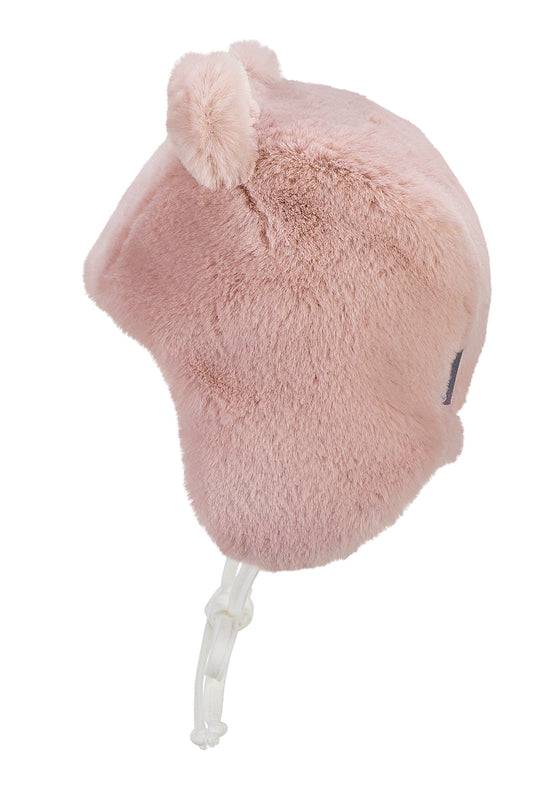 Sterntaler Inka-Mütze aus veganem Fell mit Bindeband 50% Rabatt für begrenzte Zeit