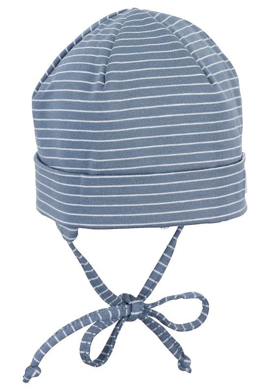 Sterntaler OCS Beanie aus Ringeljersey in Samtblau und Rosa Günstiger Verkauf