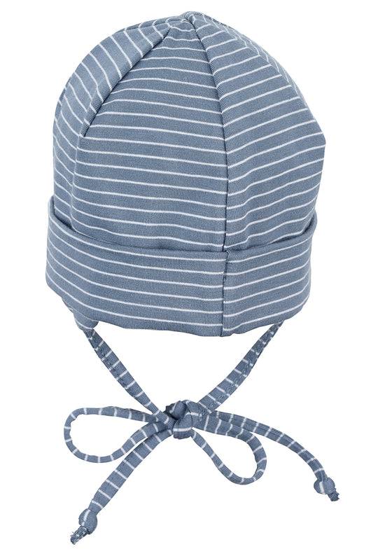 Sterntaler OCS Beanie aus Ringeljersey in Samtblau und Rosa Günstiger Verkauf
