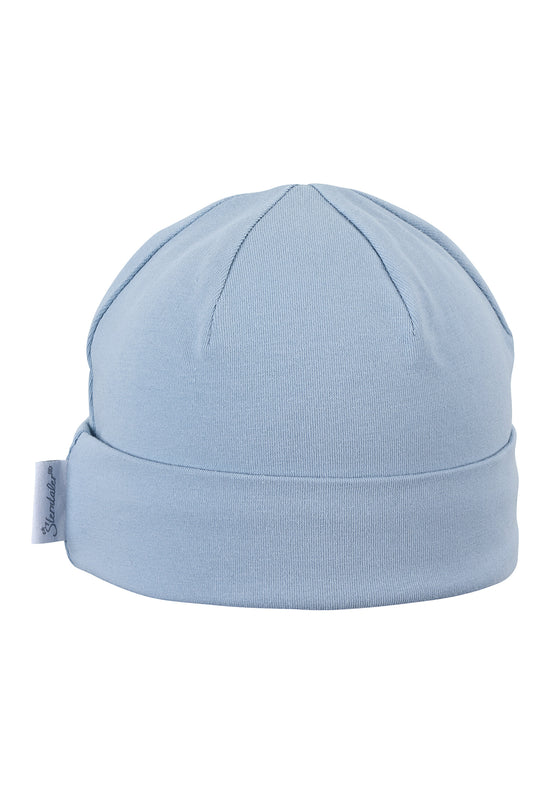 Sterntaler OCS Beanie aus Singlejersey (Bio) uni in Weiß Flash Sale