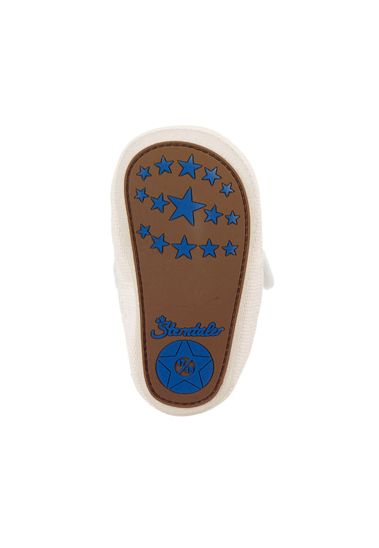 Sterntaler Babyschuh aus Denim und Baumwollstoff mit Druck Jubiläumsangebot