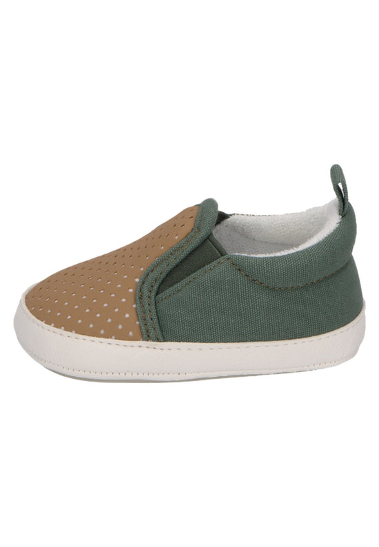 Sterntaler Babyschuh aus Kunstleder und Canvas im Farbmix Top Angebot