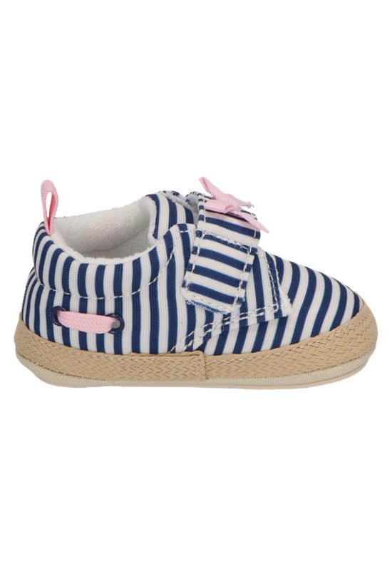 Sterntaler Babyschuh mit Streifen in blau Online Outlet