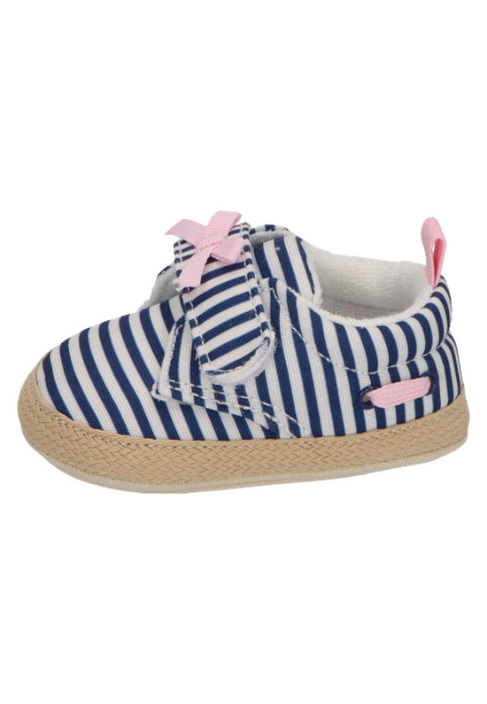 Sterntaler Babyschuh mit Streifen in blau Online Outlet