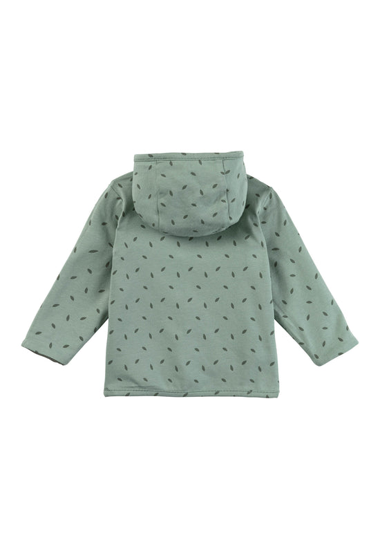 Sterntaler Wendejacke aus Baumwolljersey mit Blätterdruck Kauf eins, bekomm eins gratis
