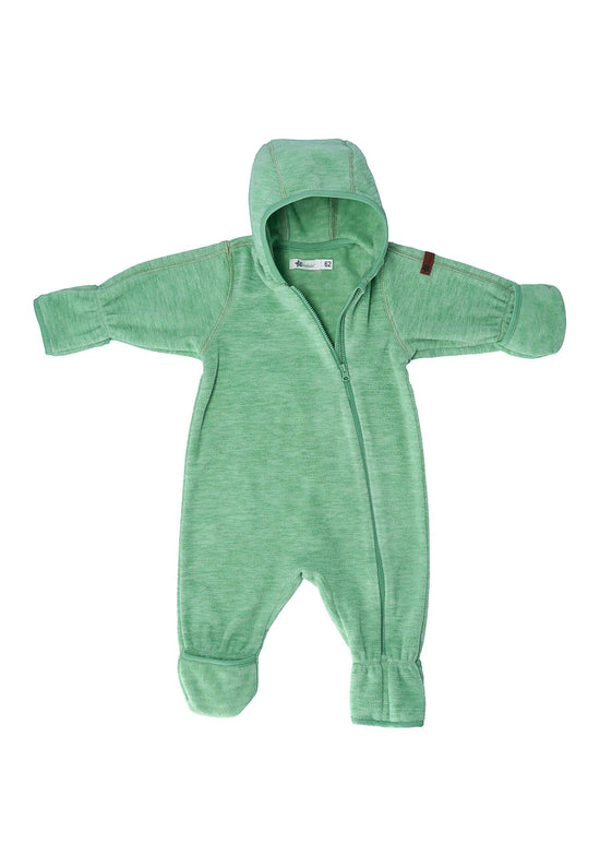 Sterntaler Overall aus Melange-Microfleece uni mit Kapuze Riesige Ersparnisse