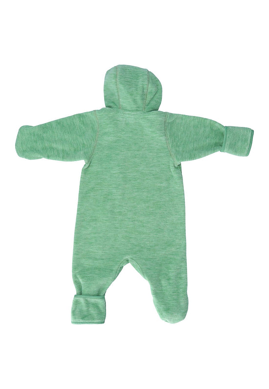Sterntaler Overall aus Melange-Microfleece uni mit Kapuze Riesige Ersparnisse