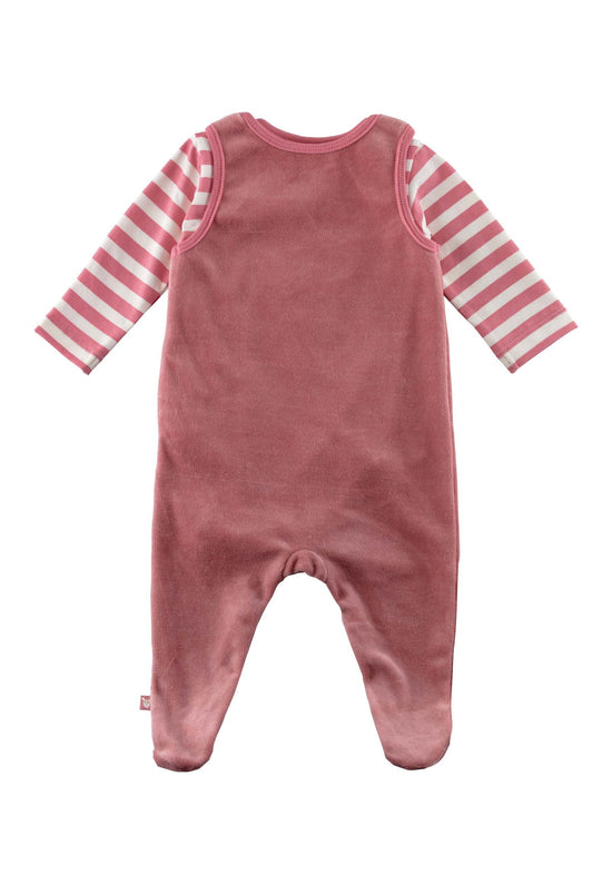 Sterntaler GOTS Strampler-Set Emmi girl aus Nicki in Rosa Wochenangebot