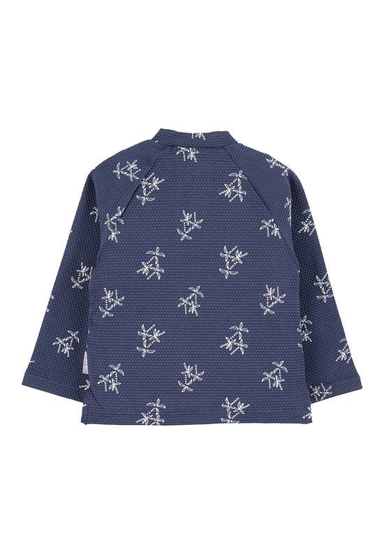Sterntaler Schwimmshirt bedruckt mit Palmen in blau Super Rabatt