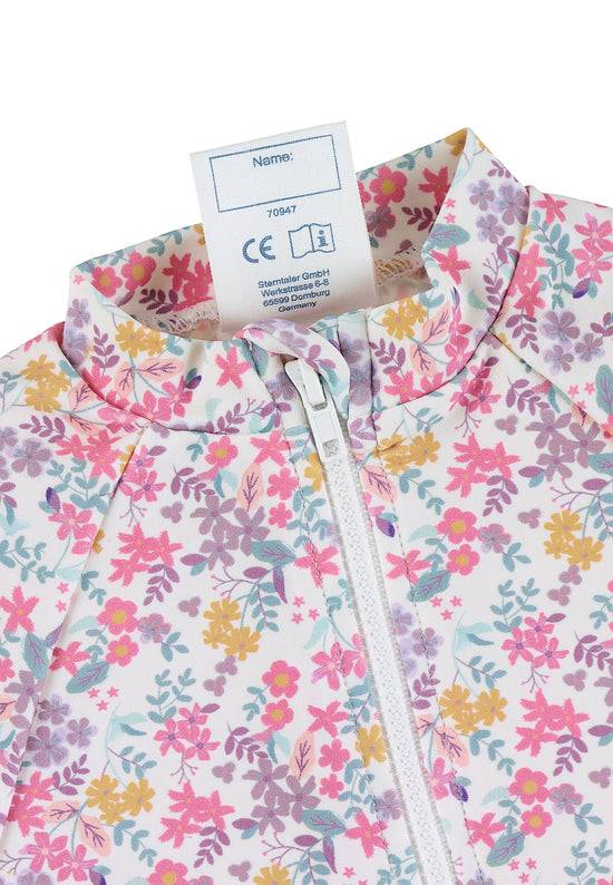 Sterntaler Schwimmshirt bedruckt mit Blumen in ecru Clearance-Verkauf