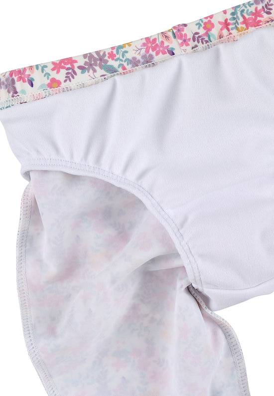 Sterntaler Leggings bedruckt mit Blumen in ecru Im Verkauf