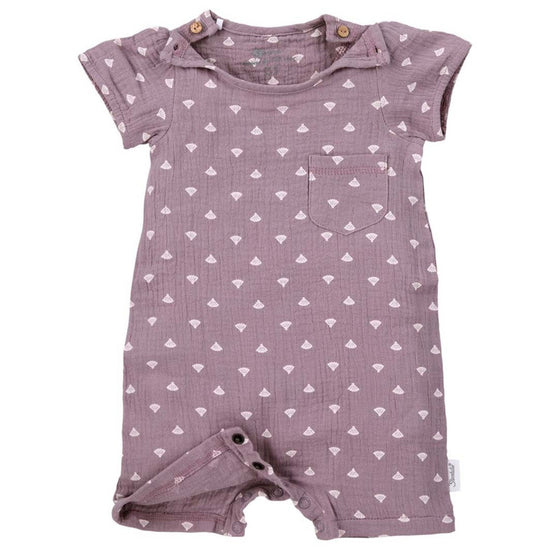 Sterntaler Baby Kurzarm-Strampler in Lila, Musselin (Bio) mit Muscheln Rabatte dieses Monats