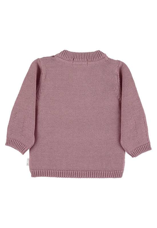 Sterntaler Strickpullover mit Motiv Eisbär Elia in rosa Angebote