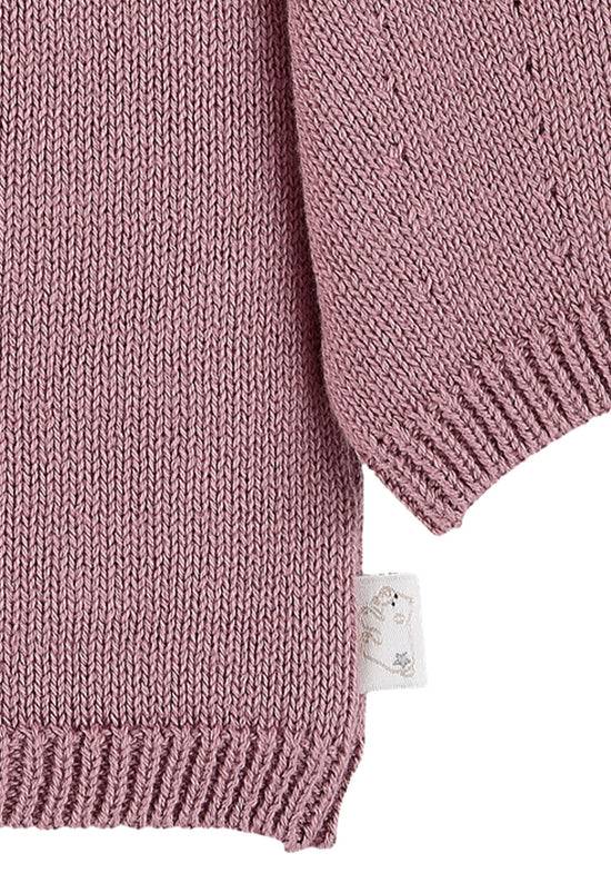 Sterntaler Strickpullover mit Motiv Eisbär Elia in rosa Angebote