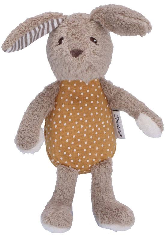 Sterntaler Mini-Spieltier Hase Happy mit Rassel, Rost Flash Sale